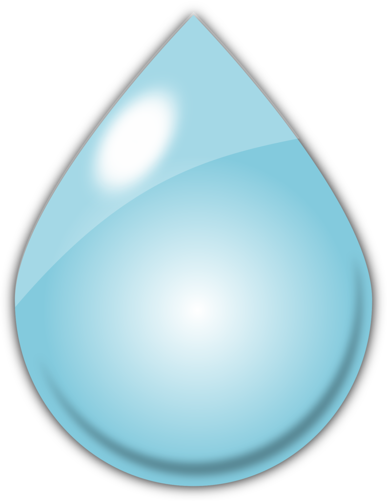 Dessin d'une goutte d'eau. Il illustre un article  de conseils pour une bonne digestion, écrit par Maud Guillemet Naturopathe à Besançon.