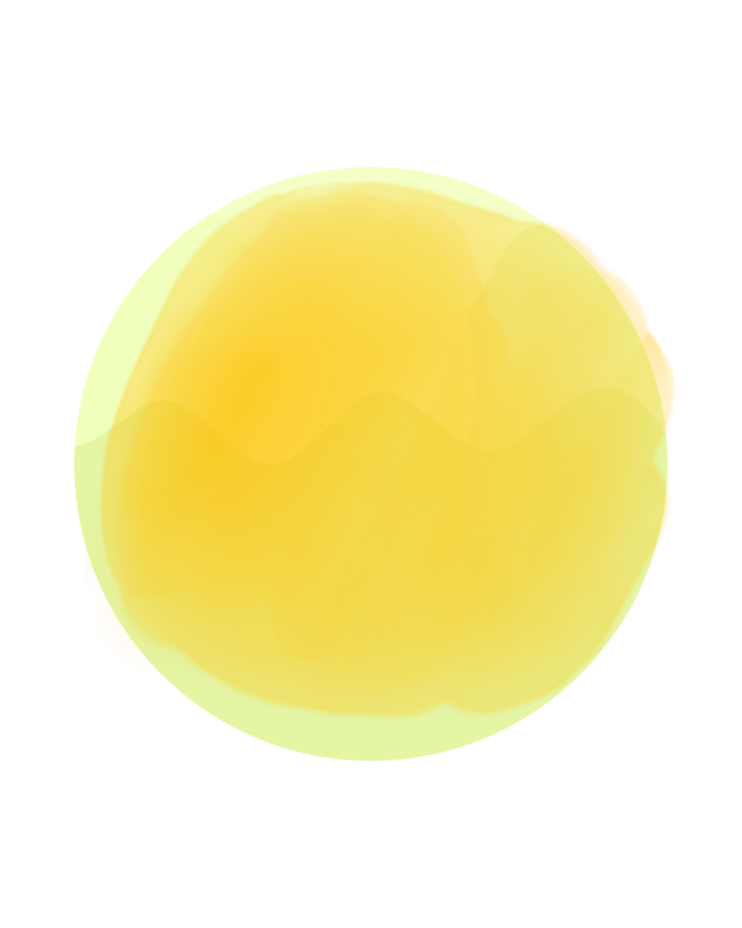 Cercle de couleur jaune pour inspirer la couleur de la farine de petit épeautre. Dessin d'un point d’exclamation dans un triangle gris, lui même dans un cercle gris. Il illustre un point d'attention particulier, d'un article sur l’alimentation sans gluten, rédigé par Maud Guillemet, naturopathe à Besançon.