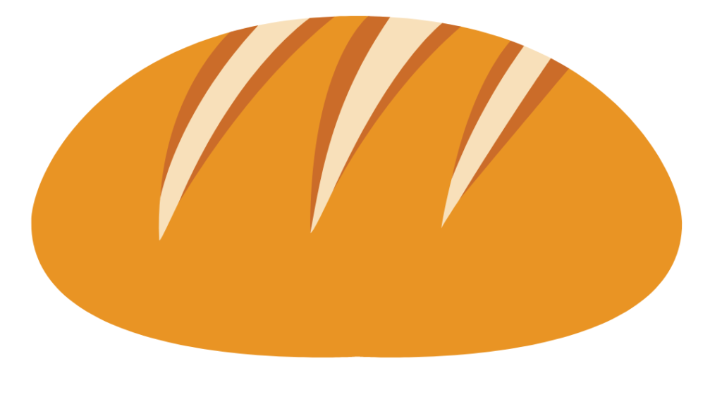 Dessin d'un pain dans un article sur l’alimentation sans gluten, écrit par Maud Guillemet, naturopathe à Besançon.