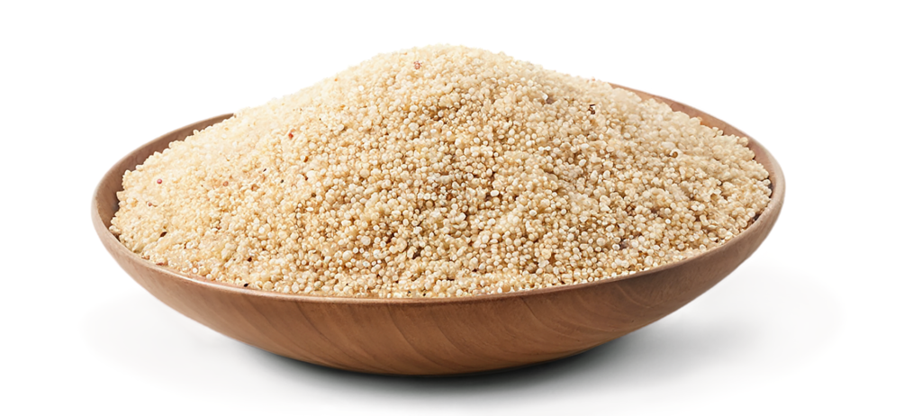 image d'un bol de quinoa, pour illustrer un paragraphe sur les alternatives au glutens, dans un article de Maud Guillemet; naturopathe à Besançon.